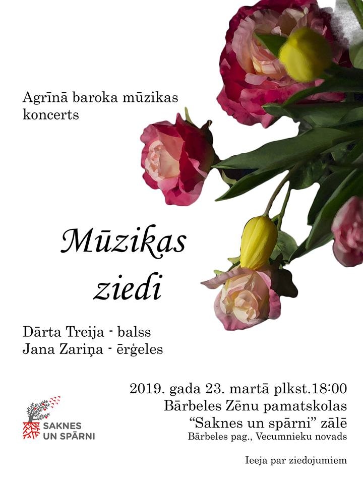 Agrīnā baroka mūzikas koncerts Bārbelē