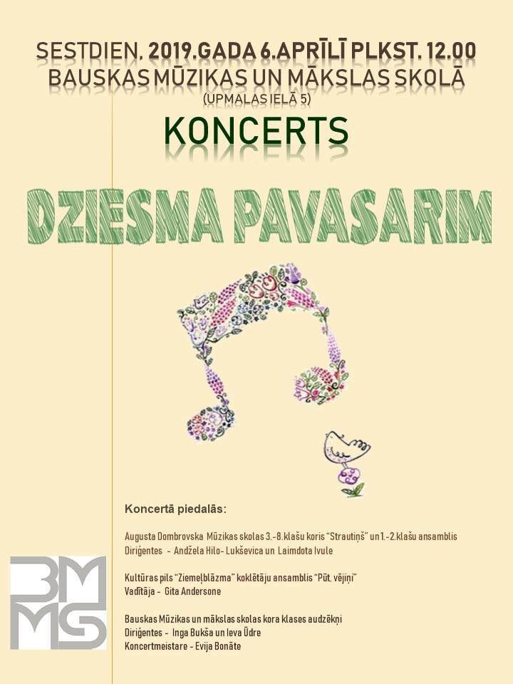 Koncerts Bauskas mūzikas skolā