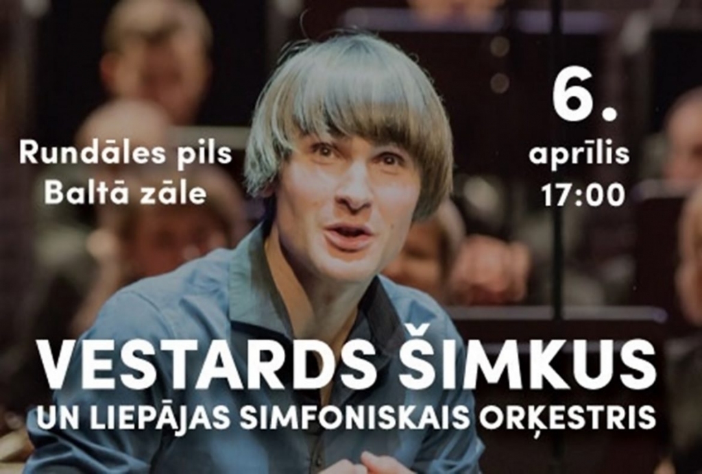 Vestards Šimkus un Liepājas Simfoniskais orķestris Rundāles pilī