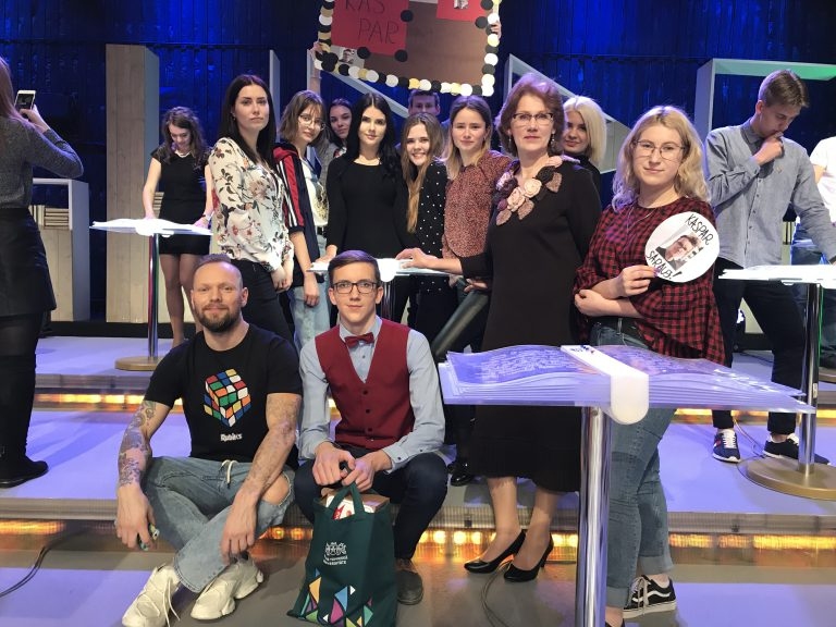 Bauskas ģimnāzists piedalās televīzijas spēlē «Gudrs, vēl gudrāks»