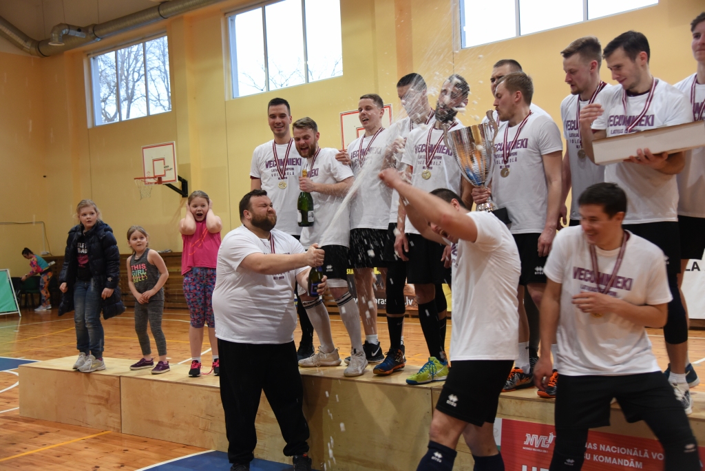 «Vecumnieki» – Nacionālās volejbola 1. līgas čempioni