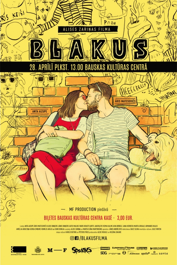 Filma «Blakus» Bauskā