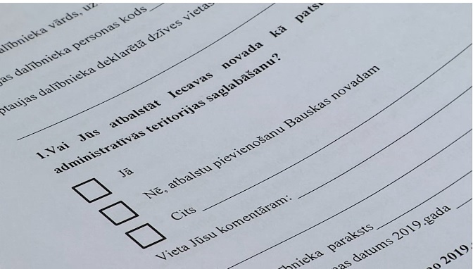 Sabiedriskajā apspriešanā par administratīvi teritoriālo reformu teju visi atbalsta Iecavas novada saglabāšanu