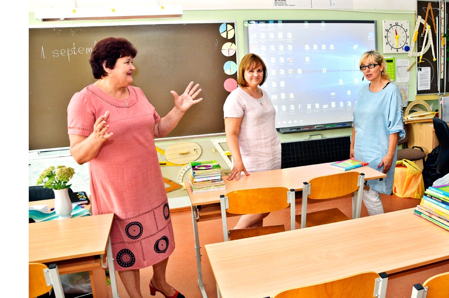 Darbu sāk Iecavas pamatskola