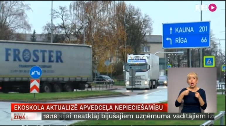 Baušķeniekus satrauc augošais caurbraucošo automašīnu skaits