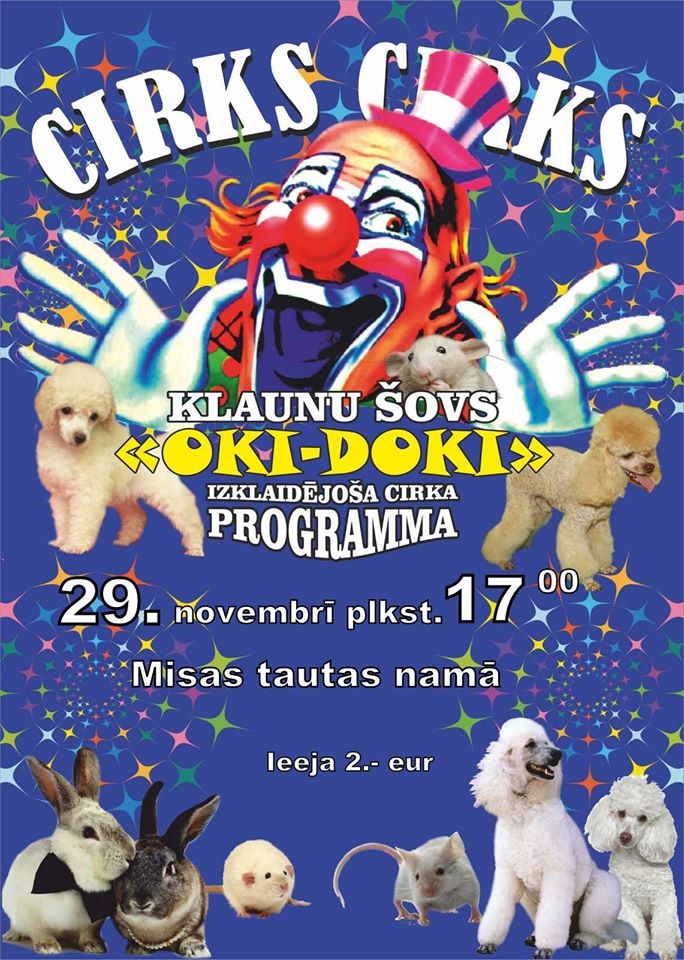 Cirka programma Misā