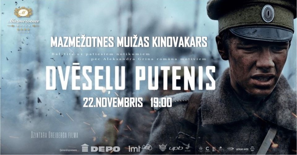 Filma «Dvēseļu putenis» Mazmežotnes muižā