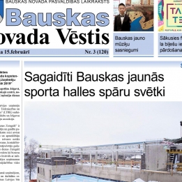 «Bauskas Novada Vēstis» izdos reizi mēnesī