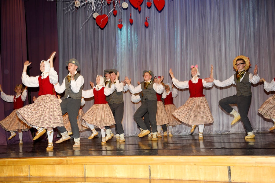 Satiekas deju skates «ģenerālmēģinājumā»