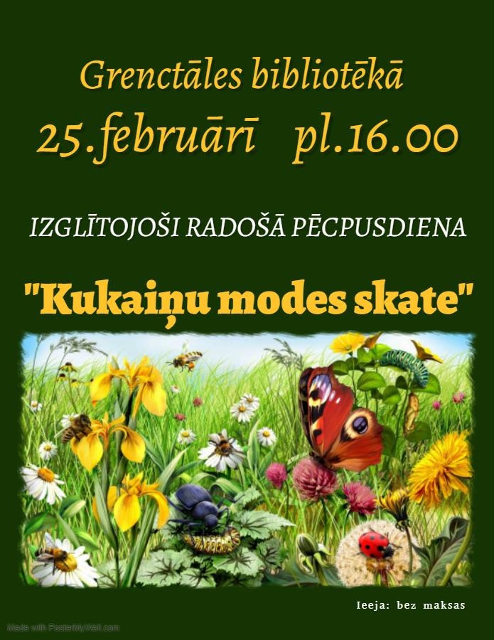 Izglītojoši radošā pēcpusdiena Grenctālē