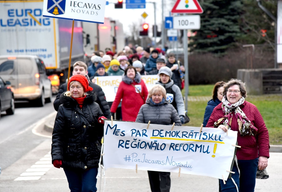 Iecavnieki nevēlas pievienoties Bauskai