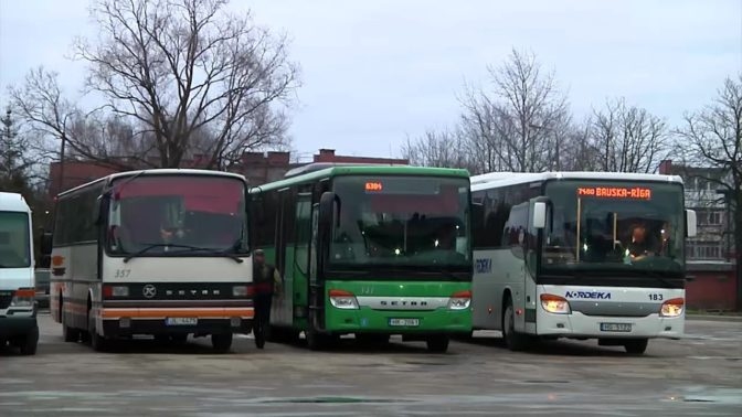 Bauskā reizi dienā dezinficē autobusus; pieļauj dažu reisu atcelšanu