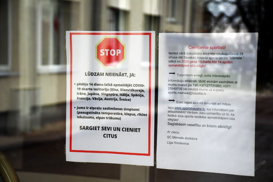 Daudzviet apmeklētājus nepieņems, novados darbs citā režīmā