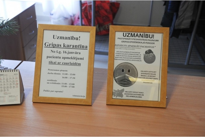 Latvijā beigusies gripas epidēmija