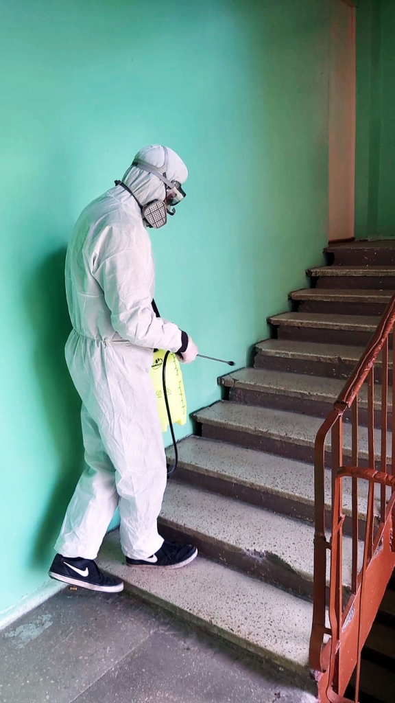 Dezinficētas karantīnai izmantotās telpas Garozā