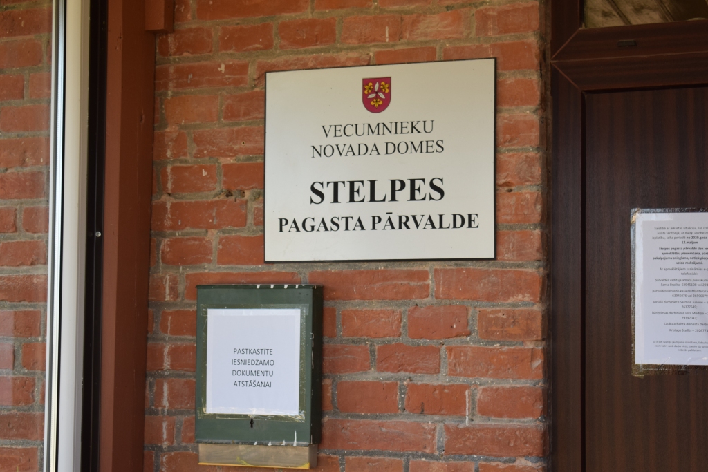 Izsludināta pieteikšanās uz Stelpes pagasta pārvaldes vadītāja amatu