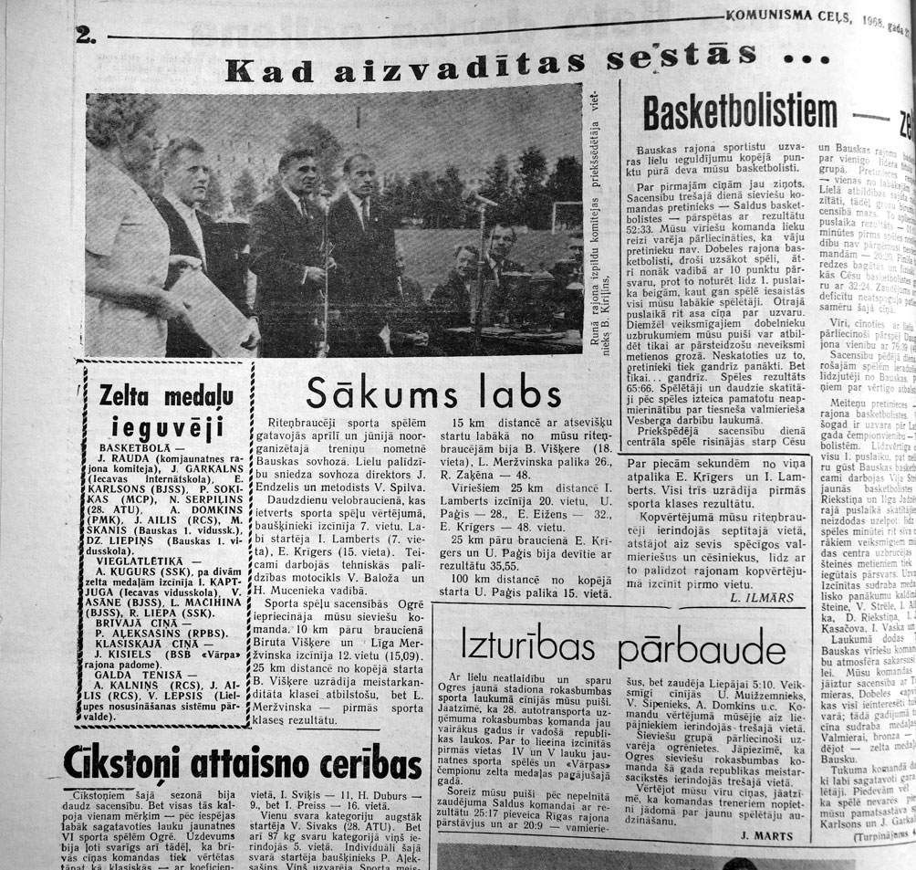 Laiks atskatīties pagātnē
