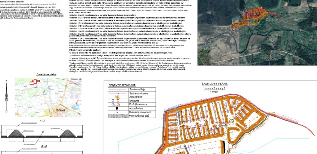 Publiskai apspriešanai nodod atklātās šautuves izveidi Iecavas novadā