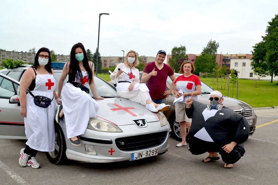 Īslīcieši sarīko auto fotoorientēšanās sacensības pa Bauskas novadu