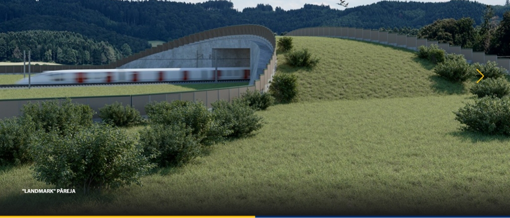 Izsludināts konkurss «Rail Baltica» infrastruktūras apkopes punktu izveidei Skultē un Iecavā