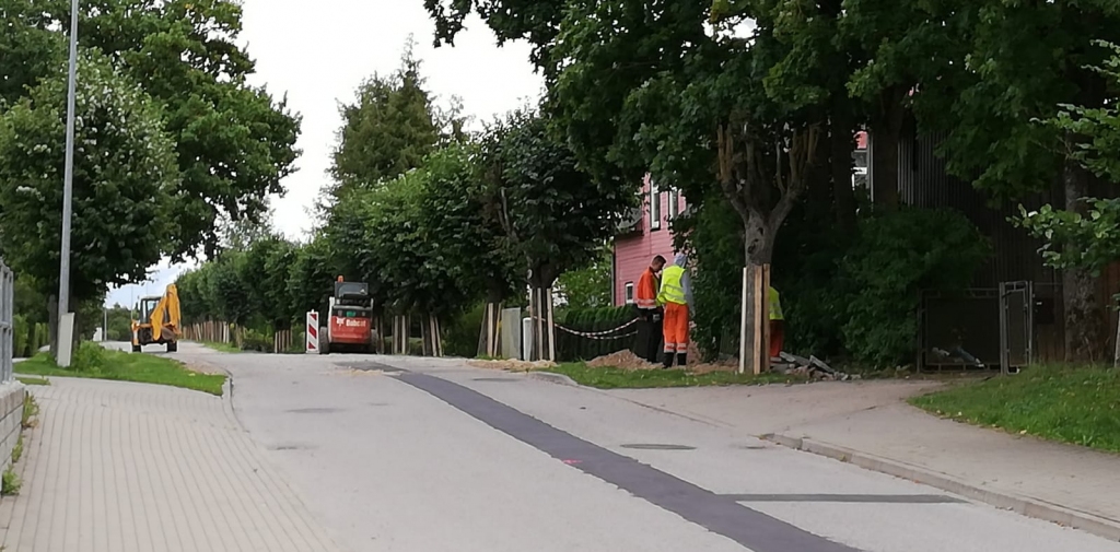 Pilskalna ielā atsāksies būvdarbi; objektā strādās SIA «Viona»