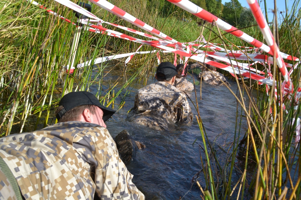 Latvijas jaunsargi Bauskā cīnās par pulkveža Jura Dalbiņa kausu