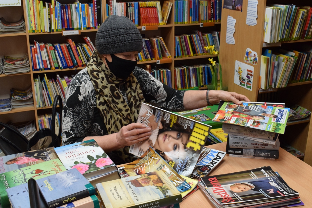 Vecumnieku bibliotēku pēc pārtraukuma «gāž riņķī»