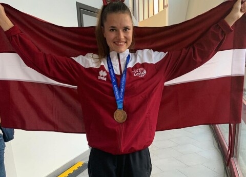 Inese Tarvida Eiropas čempionātā izcīna bronzas medaļu