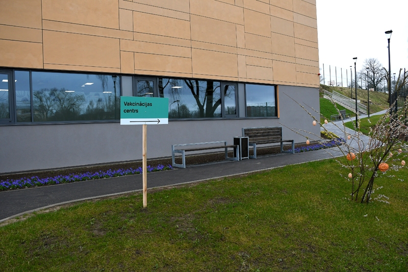 Vakcinācijas centrs Bauskā iekārtots