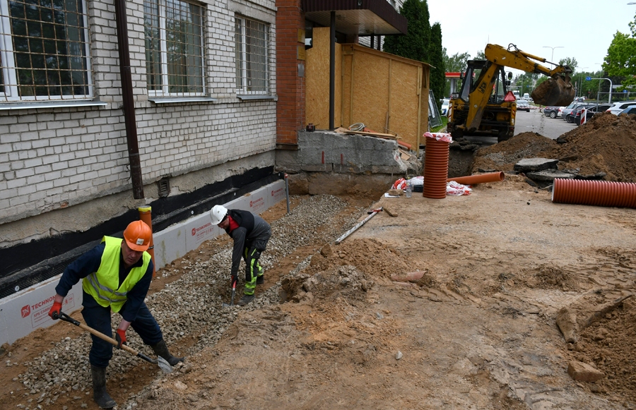 Valsts policijas Bauskas iecirkņa ēkās rit vērienīgi remontdarbi