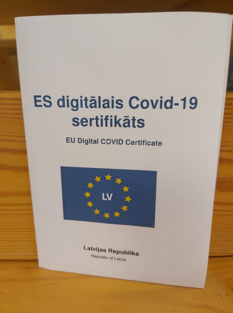 «Covid-19» sertifikātus papīra formā iespējams saņemt visās mūspuses pašvaldībās