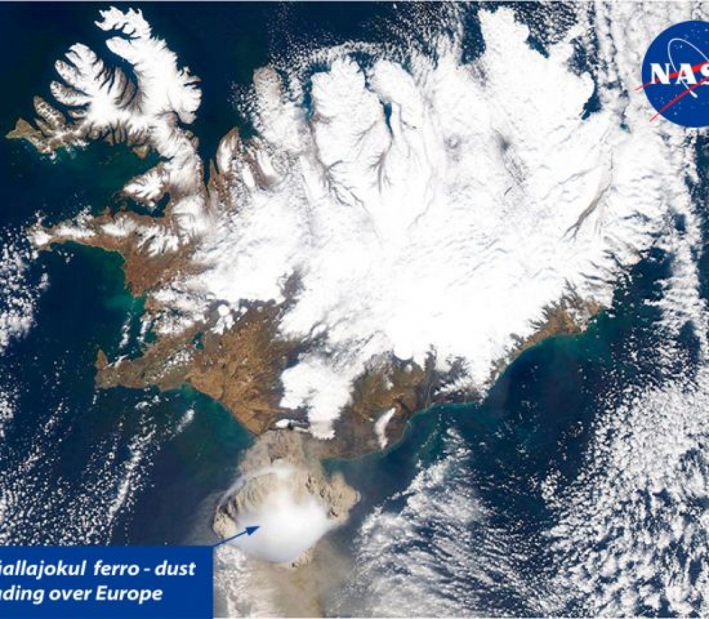 Īslandes vulkāna dēļ iespējami traucējumi satelīttelevīziju pārraidēs