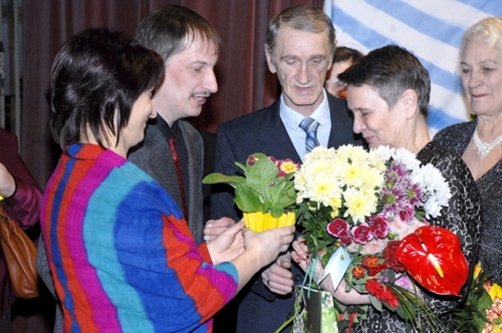 Sveic jubilejā Ināru Hegenbarti 
