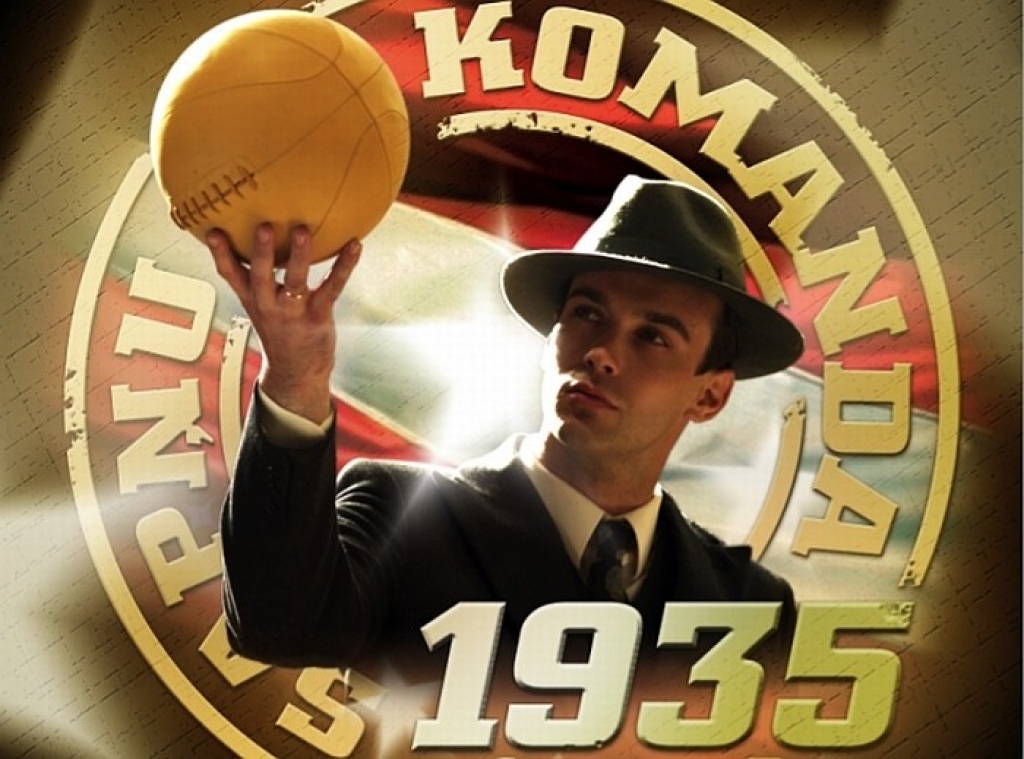 Iecavā rādīs filmu «Sapņu komanda 1935»