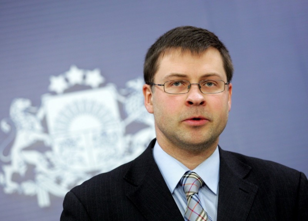 Ministru prezidenta Valda Dombrovska uzruna 
