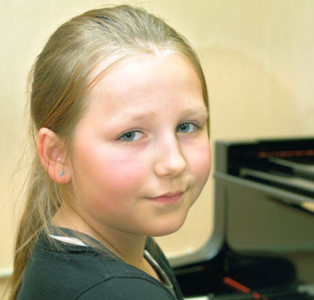 Jaunā pianiste uzvar konkursā