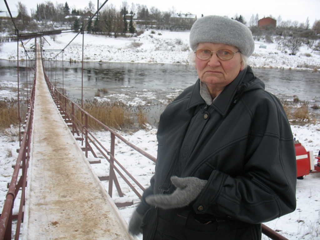 Pensionāre izrāda pilsonisko modrību