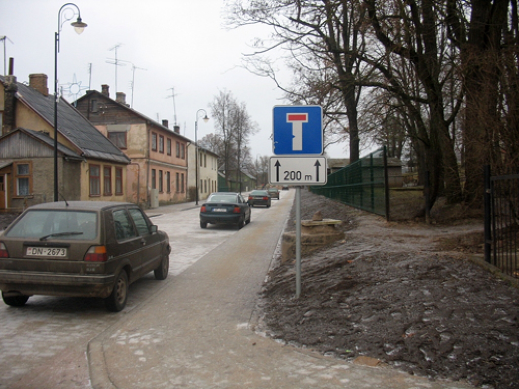 Tā ceļa zīmes var uzstādīt tikai Bauskā