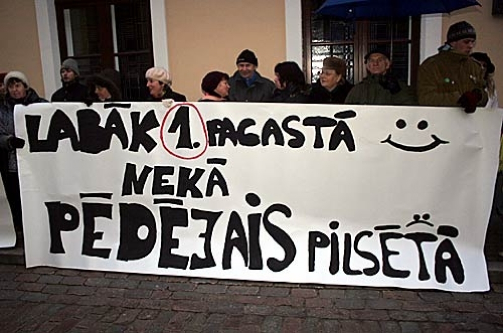 Protests nebijis veltīgs