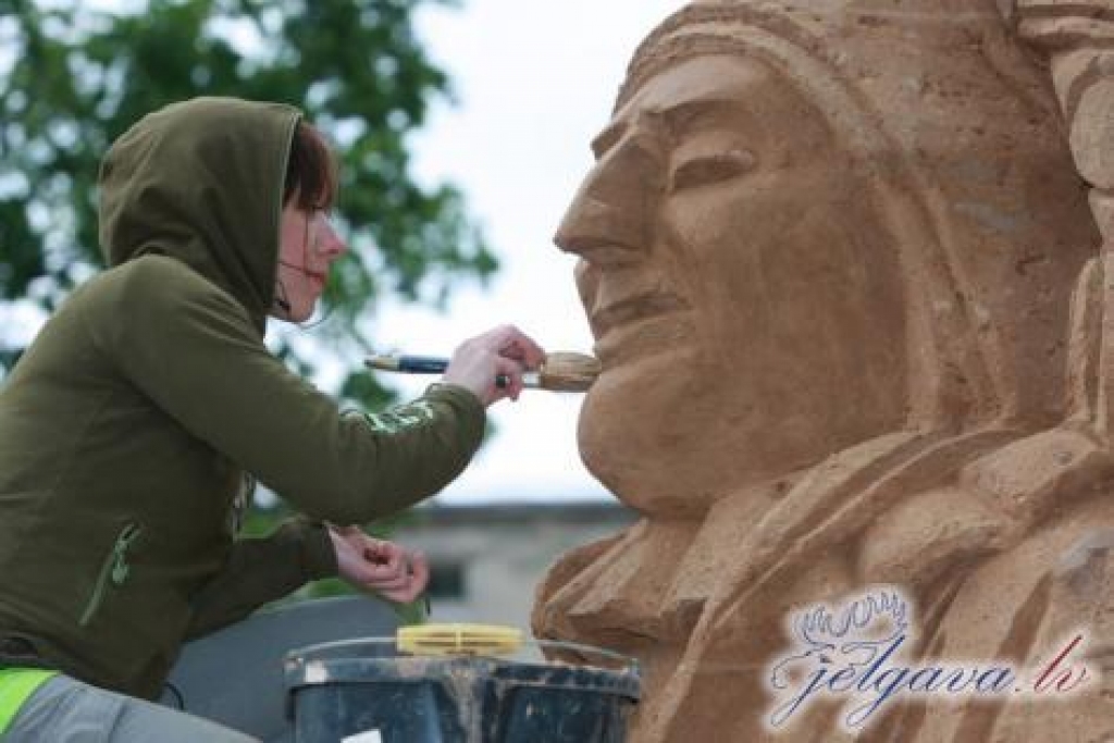 Jelgavā atklās smilšu skulptūru festivālu