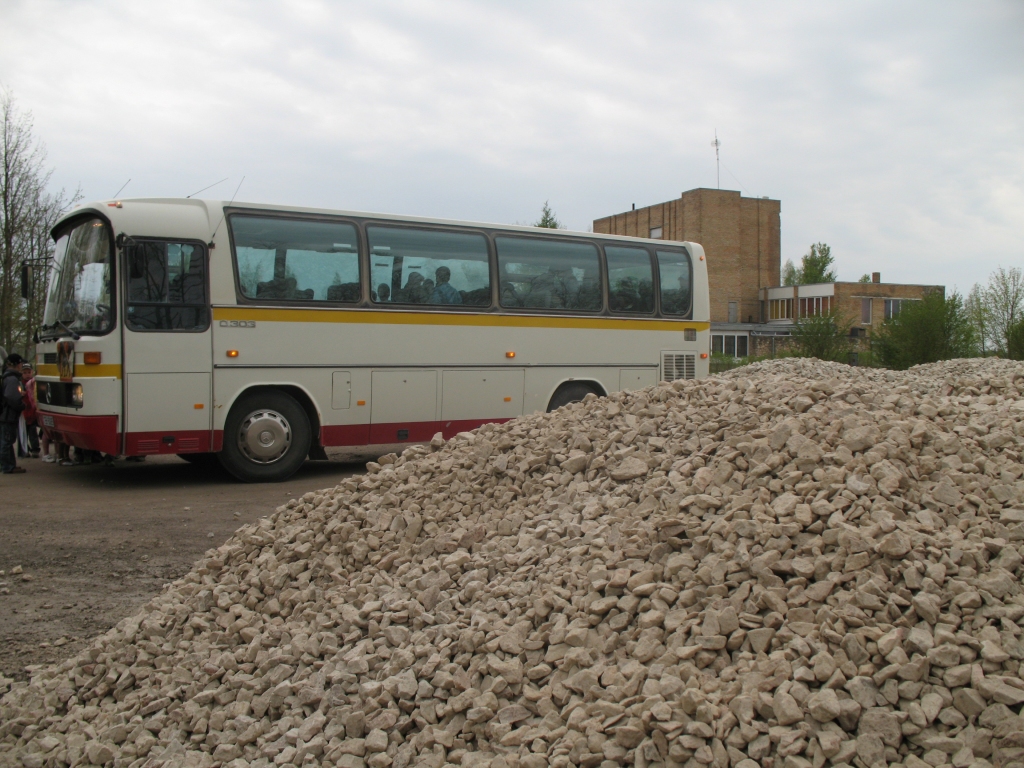 Šķembu kaudze rada daudz neērtību