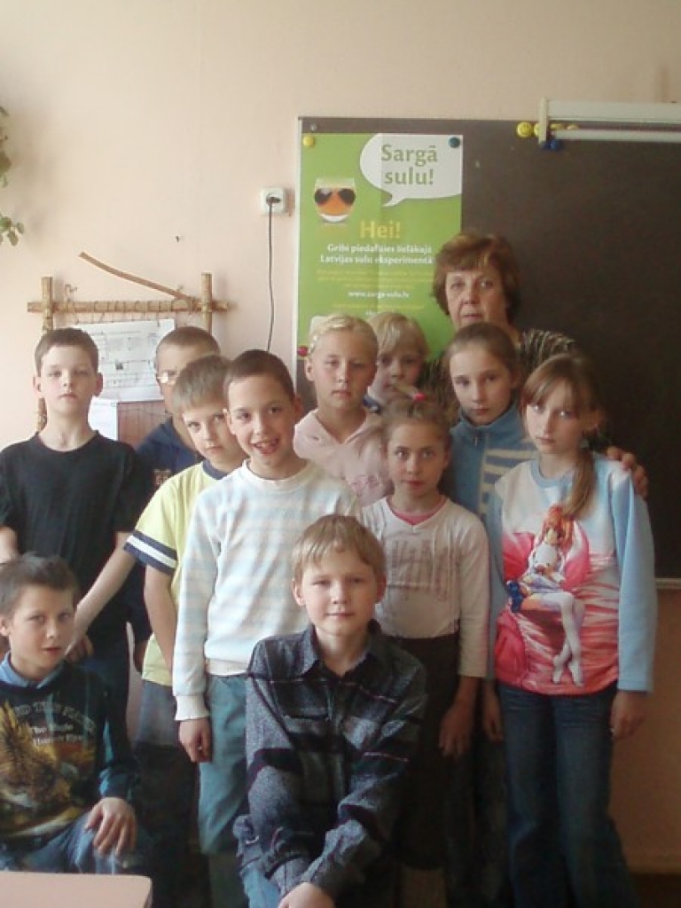 Misas vidusskolas skolēni piedalās eksperimentā