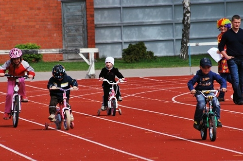 Ģimeņu sporta diena Bauskā