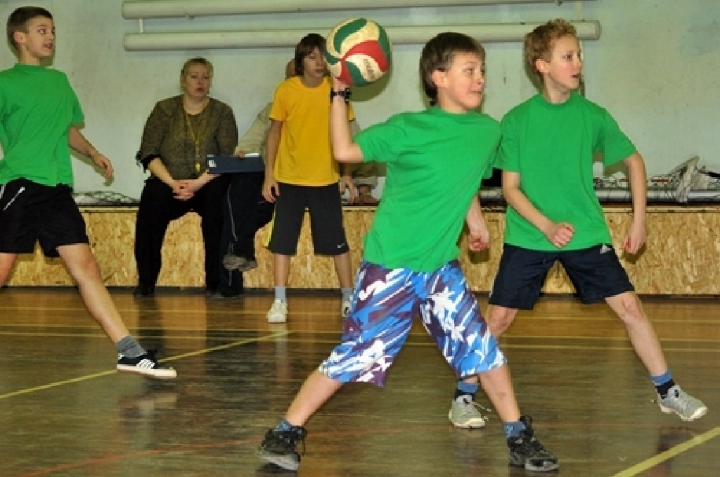 Bauskas novada skolēnu spēles tautas bumbā