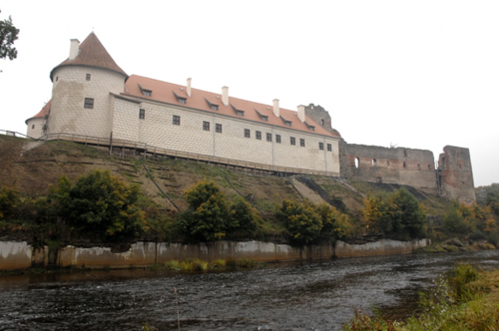 Bauskas pils ziemeļu fasādes prezentācija