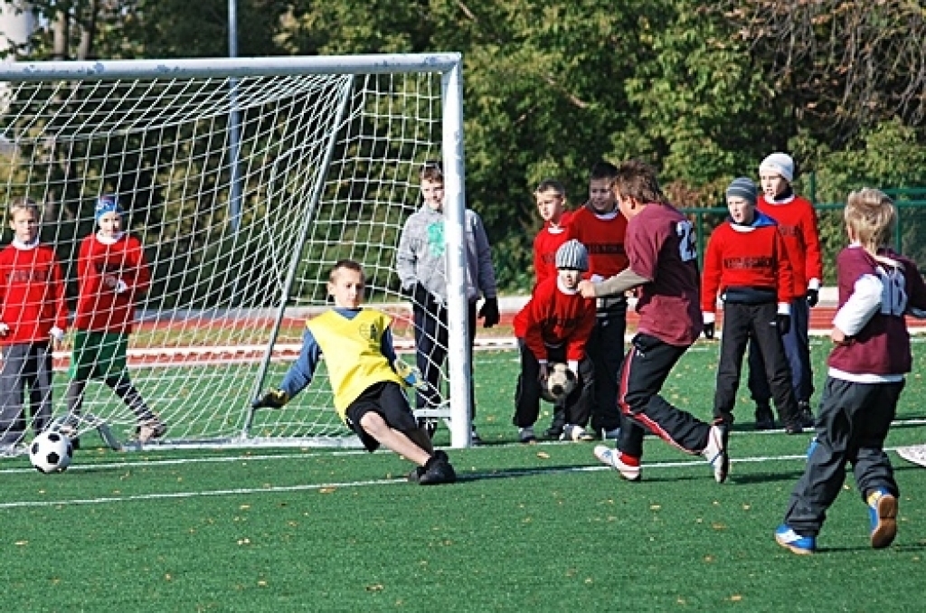 Bauskas novada jauno futbolistu mači