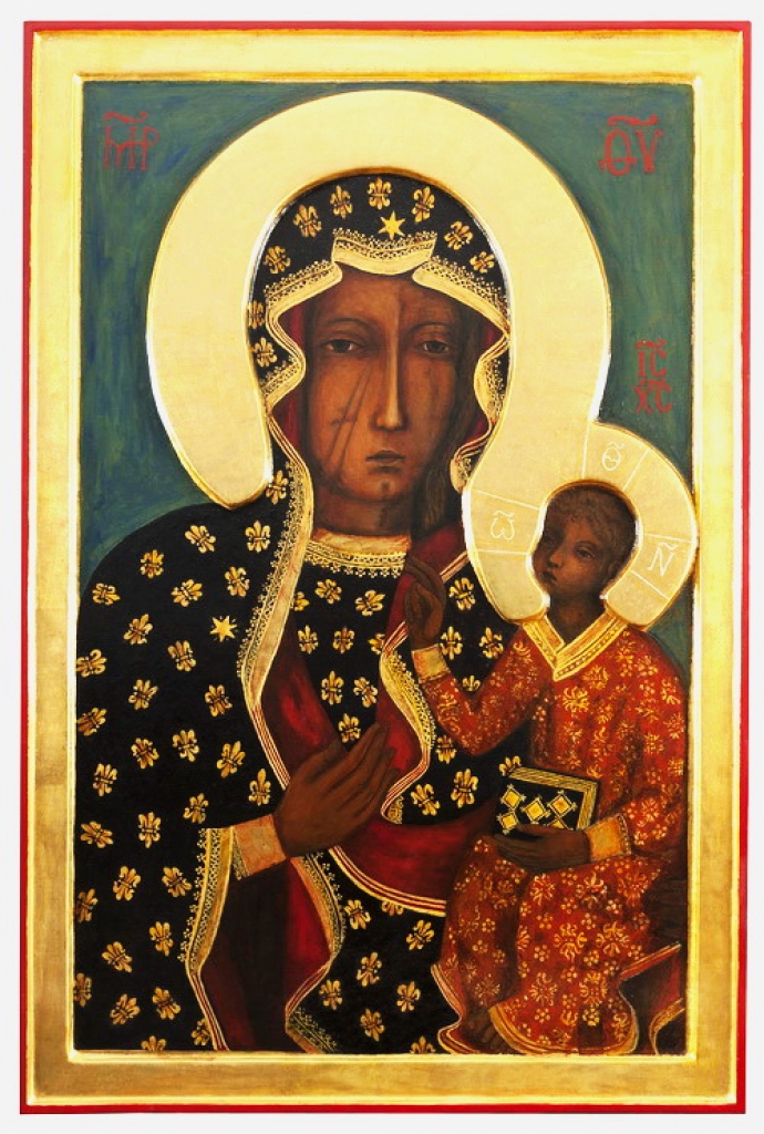 Melnās madonnas svētglezna – arī Skaistkalnē