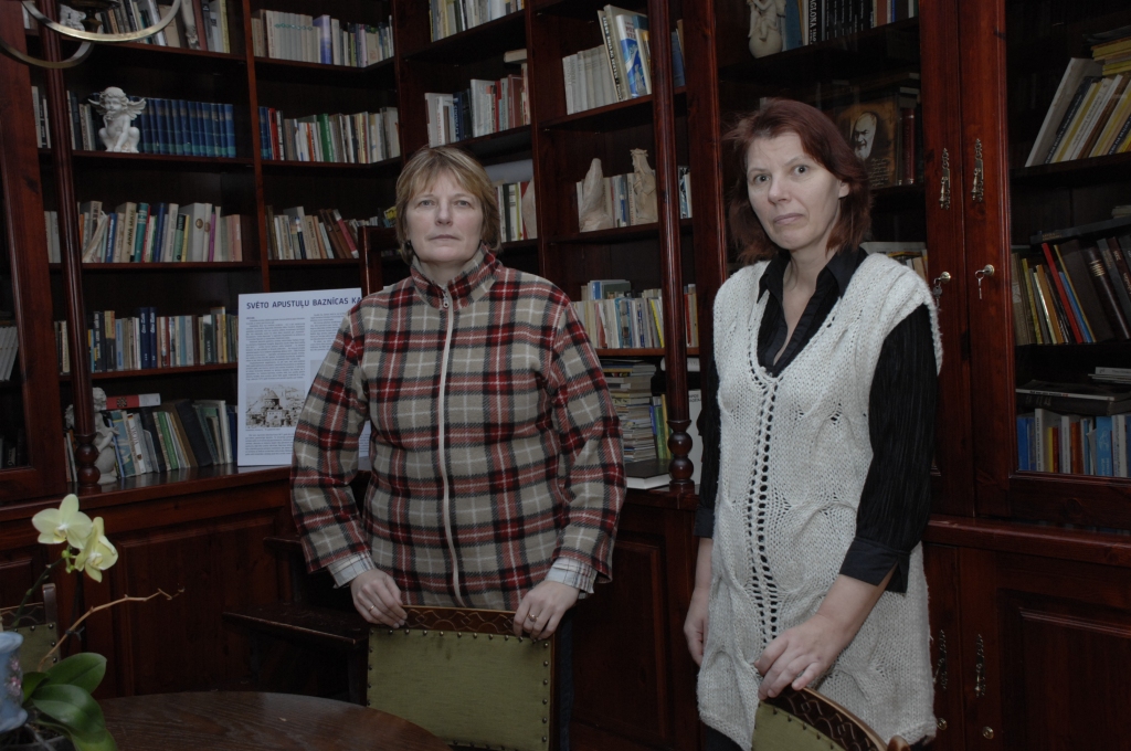 Bruknā ierodas praktikantes no Saldus