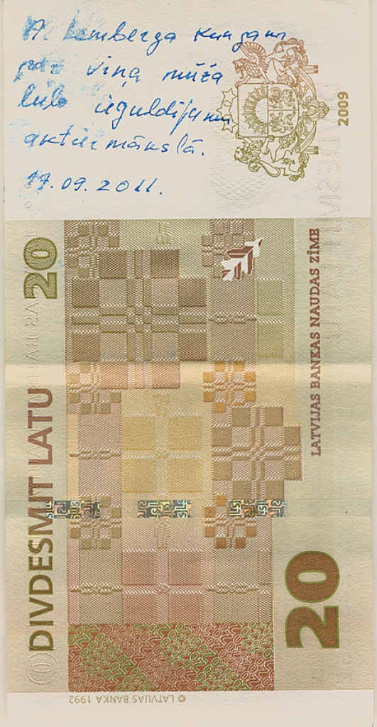 CVK lems, ko darīt ar vēlēšanu aploksnēs atrasto naudu