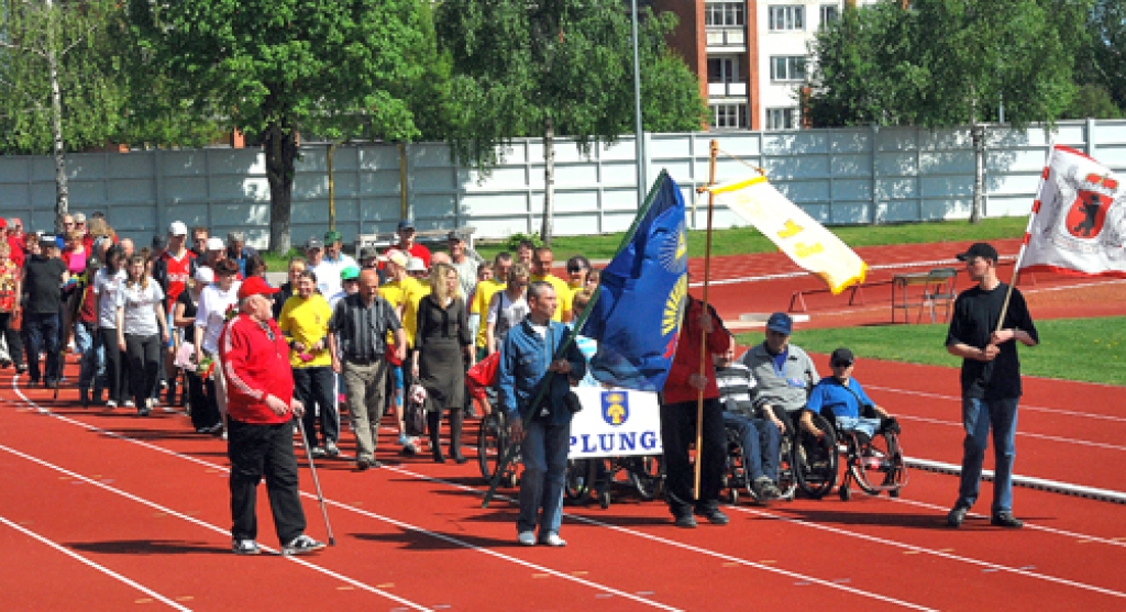 Izskanējuši sporta svētki cilvēkiem ar īpašām vajadzībām